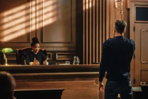A man standing trial in federal court